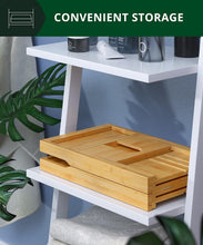 Load image into Gallery viewer, Stylish Bamboo Bath Tray - Expandable &amp; Waterproof Design for Luxurious Soaks