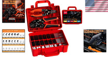 Load image into Gallery viewer, Versatile 4-in-1 Crimping Tool Kit for JST, Dupont &amp; Molex Connectors - 24 Types