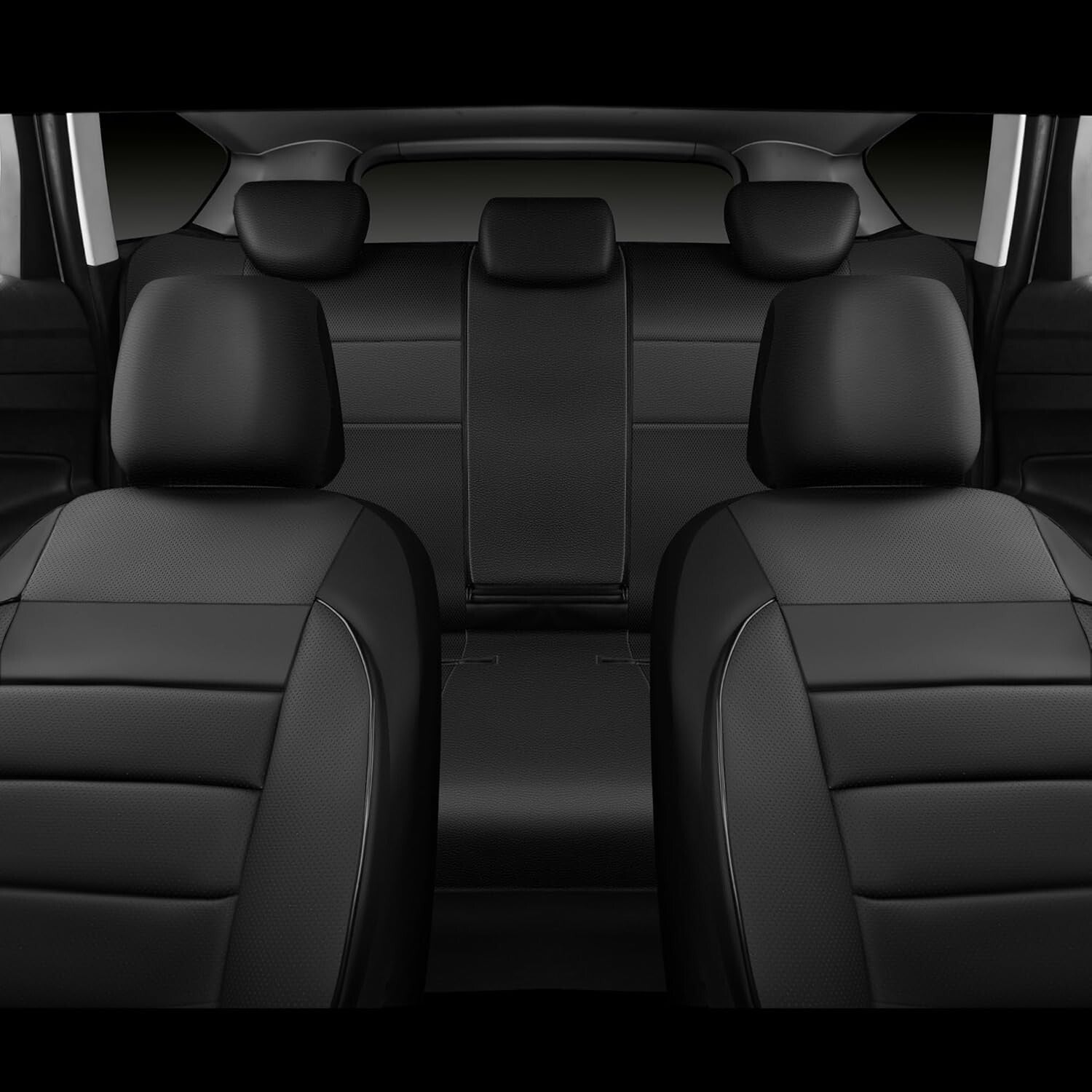 Fashionable Universal Fit Leather Seat Covers with Full Coverage Protection