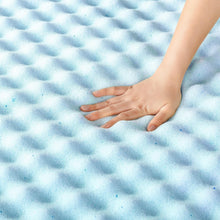 Load image into Gallery viewer, Compact 3-Inch Memory Foam Mattress Topper - Queen Size, Dorm Essential