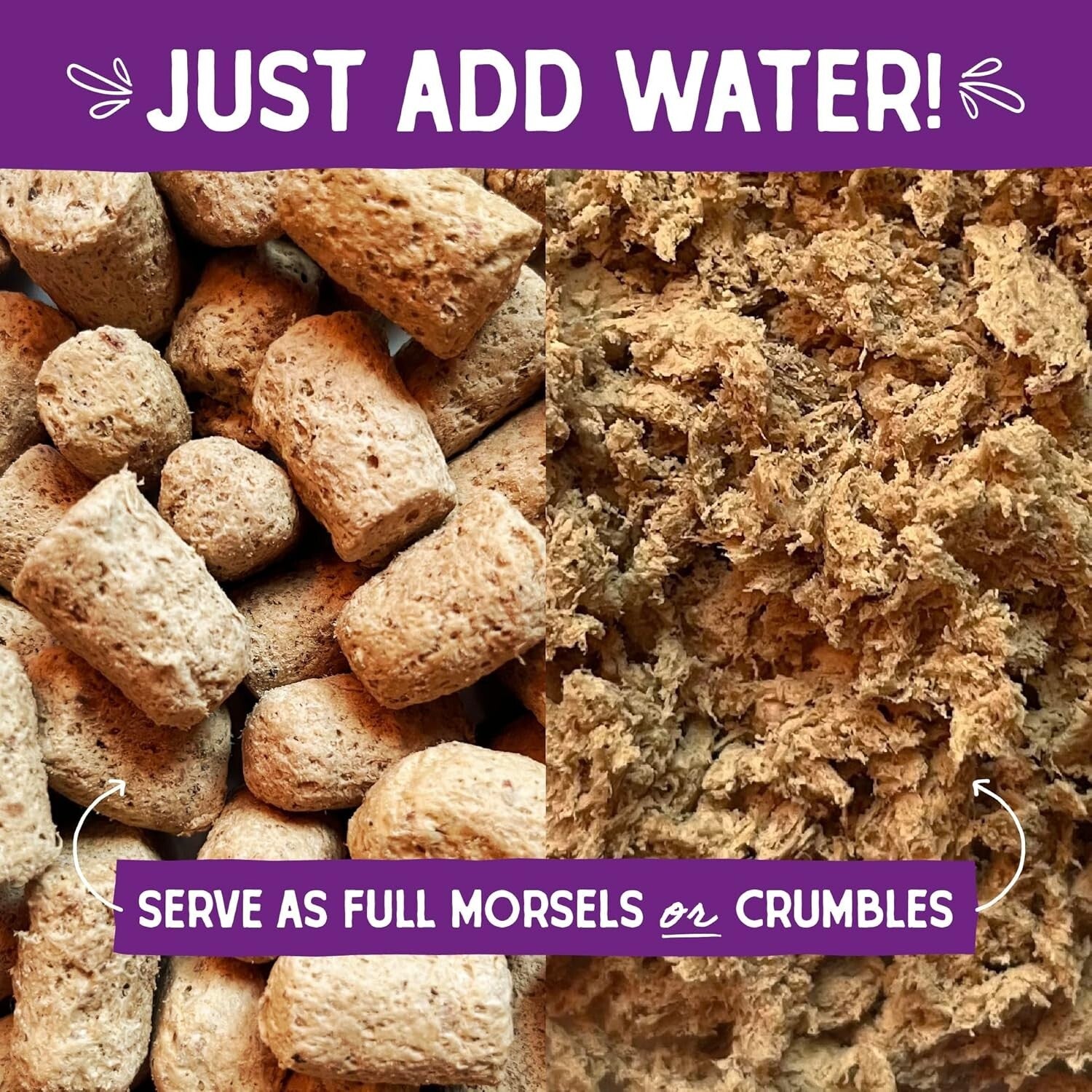 Complete Nutrition Morsels - Freeze-Dried Raw Chicken for Cats & Kittens, 18 oz