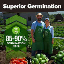 Load image into Gallery viewer, 55 Heirloom Vegetable Seeds Pack – Non-GMO Survival Garden Kit for All Seasons