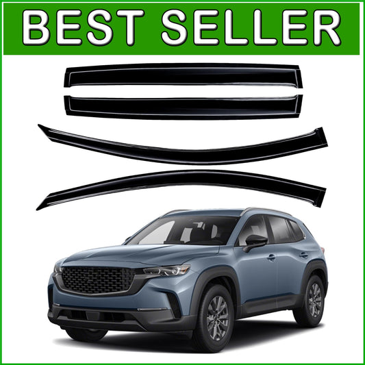 Carwash Safe Window Rain Guards for Mazda CX-50 2023-2025 – Outdoor Vent Visors