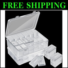 Load image into Gallery viewer, Comprehensive 200 Pcs Coin Holder Set with Strong Storage Box for Organization