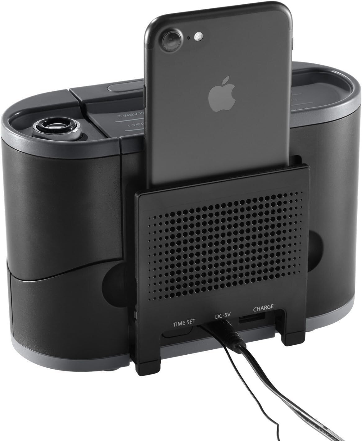 6-in-1 SoundSleep Recharged Alarm Clock & White Noise Machine for Peaceful Rest