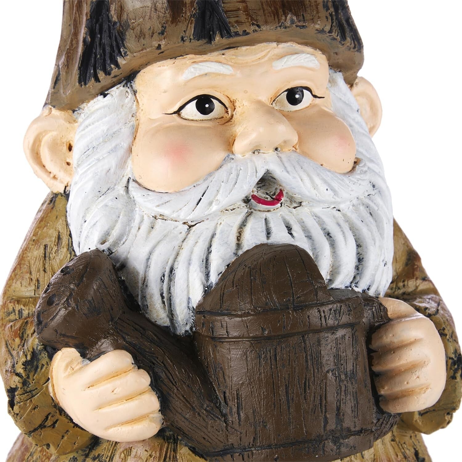 Charming 16" Indoor/Outdoor Gnome with Watering Can - Whimsical Garden Decor