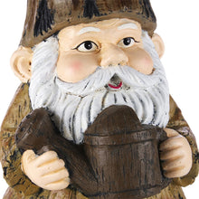 Load image into Gallery viewer, Charming 16" Indoor/Outdoor Gnome with Watering Can - Whimsical Garden Decor