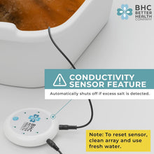 Load image into Gallery viewer, Elegant Ionic Foot Spa Detox Machine with Sea Salt &amp; Reusable Arrays, 12QT