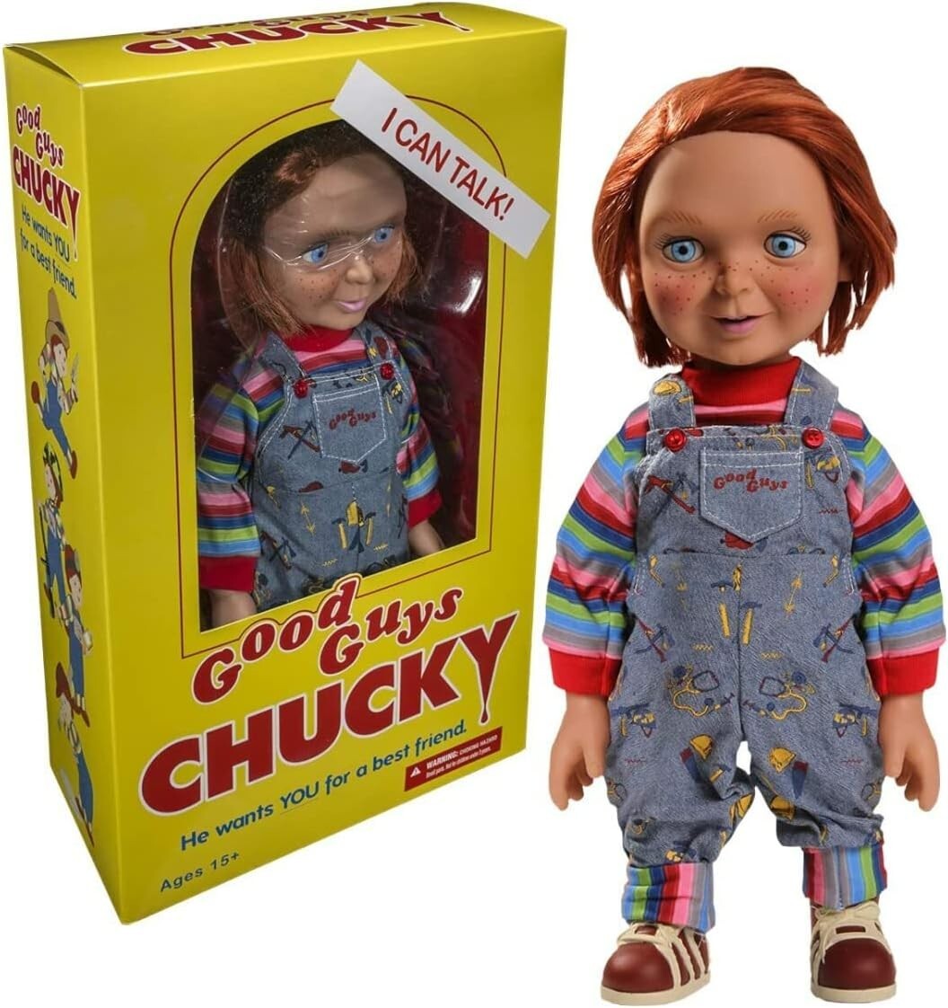 Authentic 15-Inch Chucky Good Guys Action Figure - Classic Horror Collectible