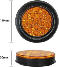 Load image into Gallery viewer, Compact &amp; Efficient 4" Round LED Tail Marker Lights - 6 Lights for All Vehicles