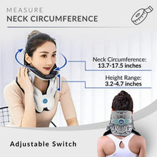 Load image into Gallery viewer, Neck Traction Device by Air Collar - Electric Cervical Stretcher for Pain Relief