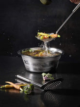 Load image into Gallery viewer, Heavy-Duty 18/10 Stainless Steel Skimmer Ladle - Secure Grip &amp; Versatile Design