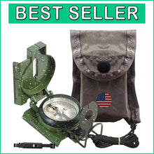Load image into Gallery viewer, Military Grade Phosphorescent Compass - Waterproof and Shockproof Navigation ...