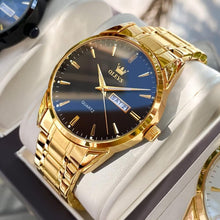 Load image into Gallery viewer, Elegant Luminous Men’s Watch with Day-Date Function &amp; Scratch-Resistant Design