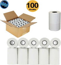 Load image into Gallery viewer, 100 Premium German Thermal Paper Rolls - 2 1/4 x 50 Inches for POS Systems