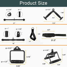 Load image into Gallery viewer, Multi-Functional Solid Steel Gym Attachments - Strengthen Your Training Routine