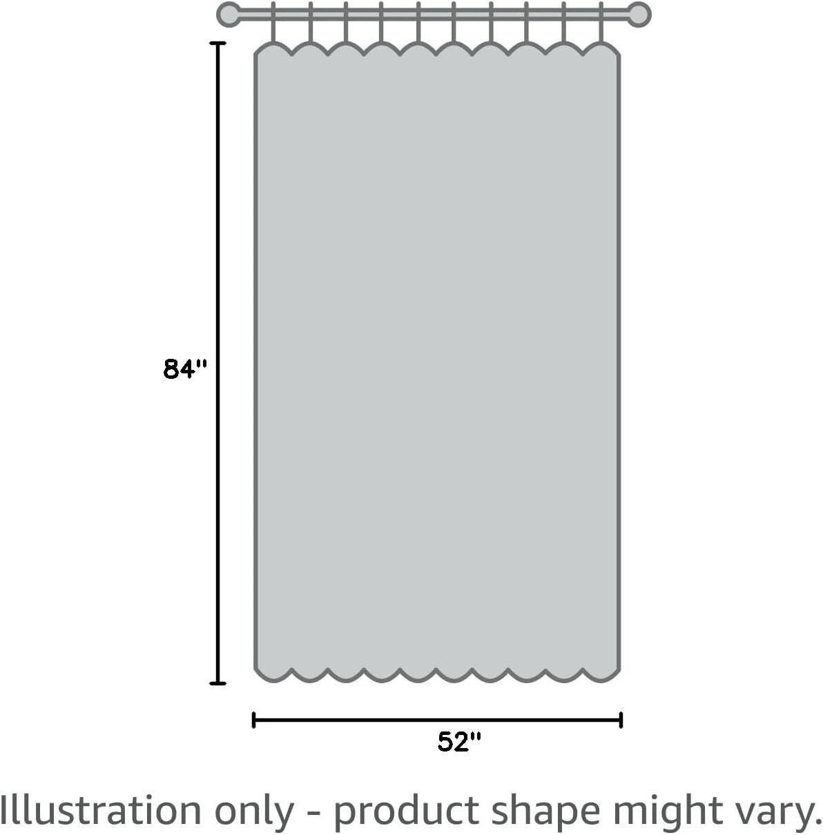 Elegant Red Velvet Drapes for Winter & Halloween Decor, 52" x 84" - 2 Panels