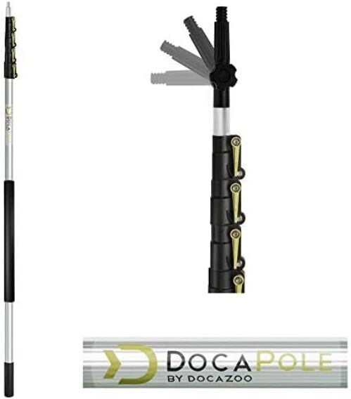 DOCA 6-24 Ft Extension Tool: Perfect for Bruise-Free Harvesting of Fruits & Nuts