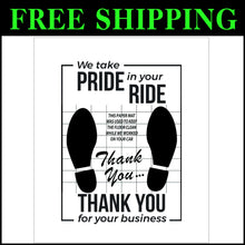 Load image into Gallery viewer, Water-Resistant Kraft Paper Disposable Floor Mats - 16x20 for Easy Vehicle Care