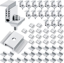 Load image into Gallery viewer, Durable Solar Panel Mid Clamps with Adjustable End Clamps - Easy Install