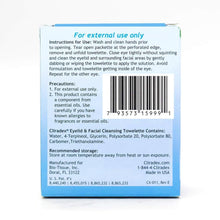 Load image into Gallery viewer, Natural Eyelid Towelettes with Tea Tree Oil - Anti-Demodex Eye Cleanser