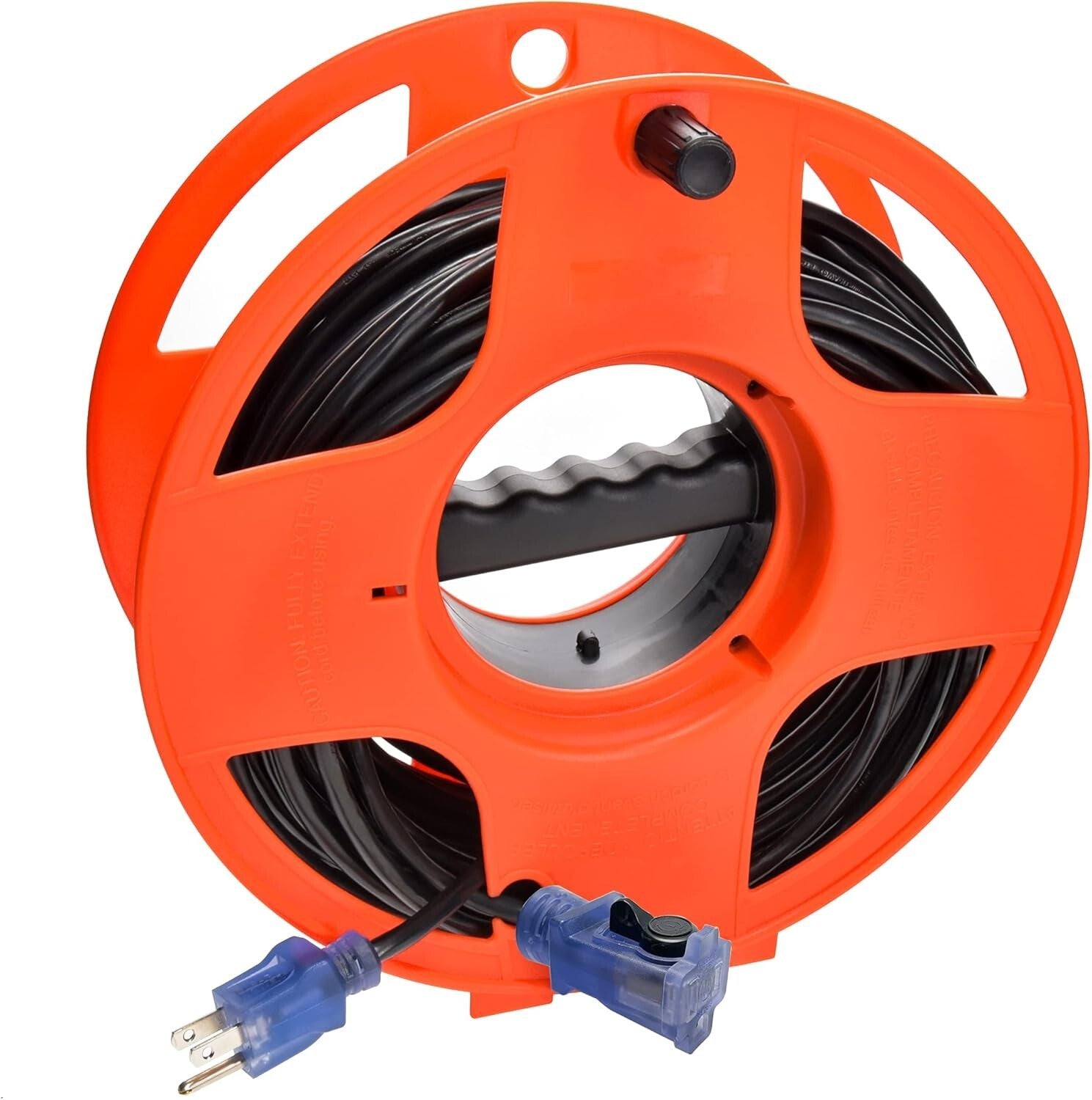 16/3 SJTW Heavy-Duty Outdoor Extension Cord & Lighted Locking Connector - 80ft