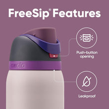 Load image into Gallery viewer, 40 oz Insulated Stainless Steel Water Bottle with FreeSip Straw - Dreamy Field
