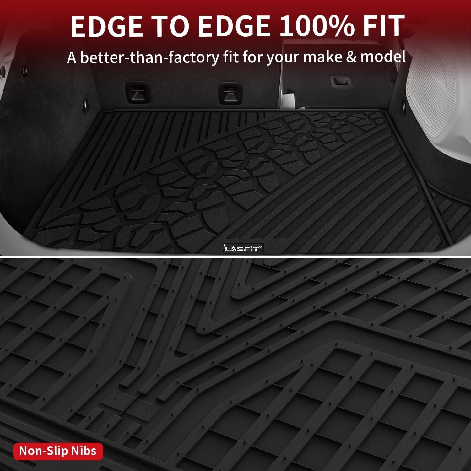 Flexible All-Weather Cargo Liner for 2022-2025 Jeep Grand Cherokee - Perfect Fit