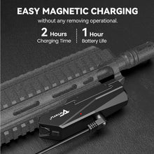 Load image into Gallery viewer, 1450 Lumens Tactical Flashlight for Rifle - USB Rechargeable &amp; Lightweight