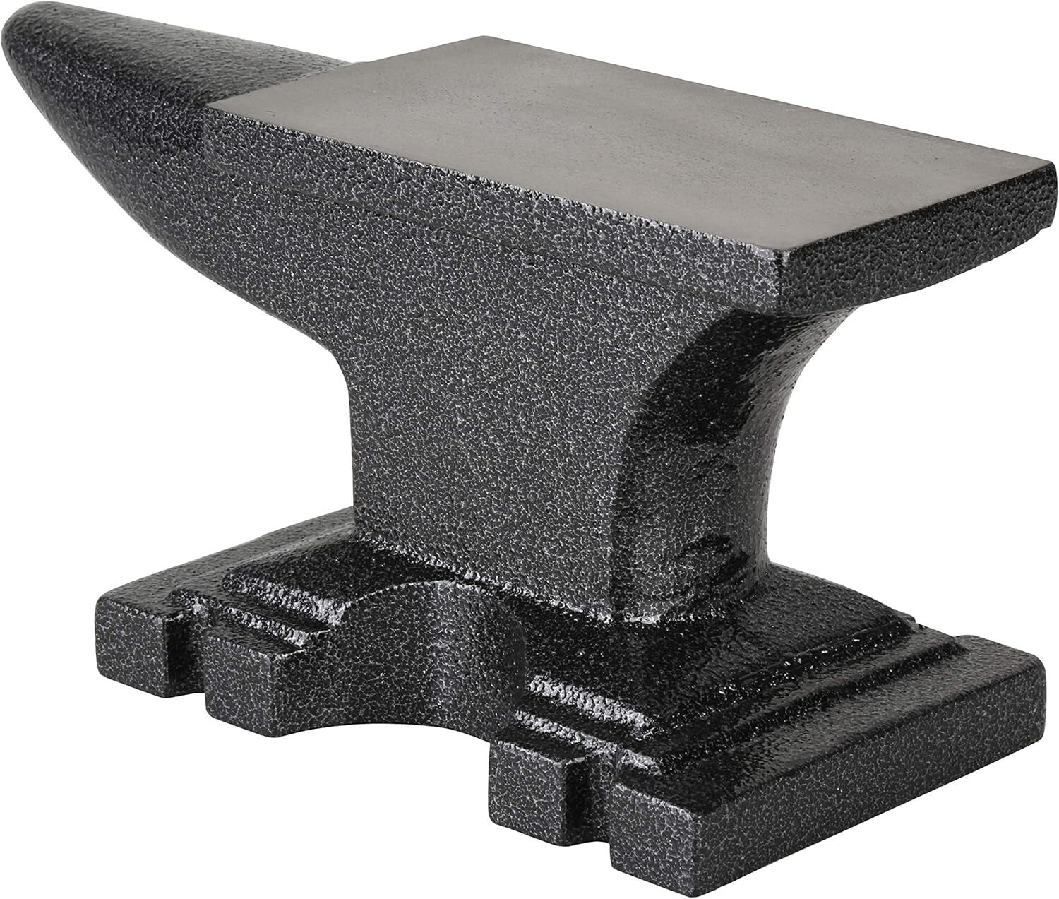 Durable 25 lb Cast Iron Anvil with Polished Surface - Perfect for DIY Metalwork