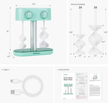 Load image into Gallery viewer, Rechargeable Dual-Head Resin Mixer with Stepless Speed Control for DIY Crafts