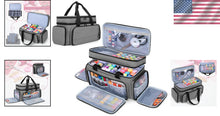 Load image into Gallery viewer, Durable Sewing Storage Bag with 5 Adjustable Dividers - Perfect for Supplies