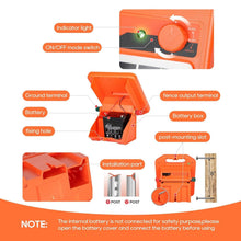 Load image into Gallery viewer, Versatile 0.16 Joule Solar Fence Charger - Day &amp; Night Operation for Livestock
