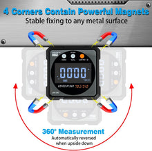 Load image into Gallery viewer, Portable Magnetic Angle Measuring Tool with Backlight - Ideal for Woodworking