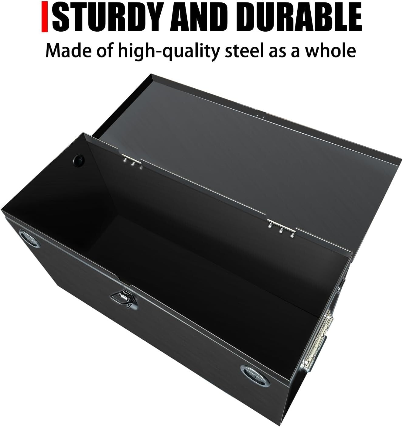 Portable Battery Relocation Kit for RVs and Trailers - Steel and Versatile