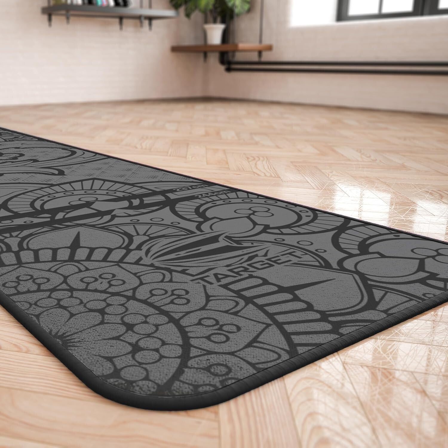 Lightweight Darts Mat with World Champion Design - Ideal Gift for Enthusiasts