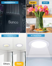 Load image into Gallery viewer, Wafer Thin 24 Pack 6 Inch Dimmable LED Lights with Junction Box – Modern Design