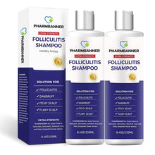 Load image into Gallery viewer, Effective Scalp Treatment Shampoo for Folliculitis &amp; Psoriasis - 16.8 Oz Total