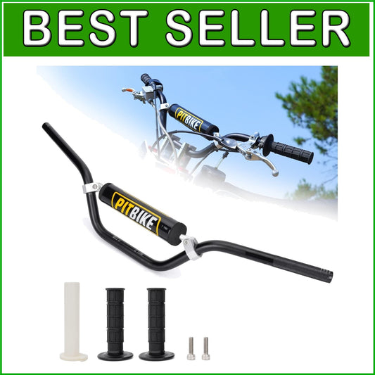 Durable 7/8" Motocross Handlebar Set with Foam Pad - Compatible with CRF & YZF