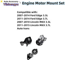 Load image into Gallery viewer, Durable Engine Mount Set for 2007-2015 Lincoln MKX &amp; Edge - No Noise Vibration