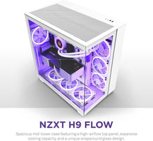 Load image into Gallery viewer, Elegant H9 Flow Mid-Tower PC Case with 360mm Radiator Support &amp; Cable Management