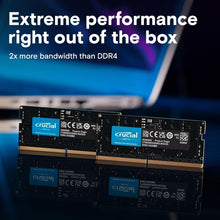 Load image into Gallery viewer, 32GB Dual-Channel Laptop RAM DDR5 4800MHz - Supports Intel &amp; AMD Processors