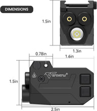 Load image into Gallery viewer, High-Performance 750 Lumen Tactical Light &amp; Laser Combo for Firearm Accessories