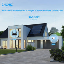 Load image into Gallery viewer, Reliable 4-Pack Outdoor Security Cameras - 2K Resolution &amp; Alexa Compatible