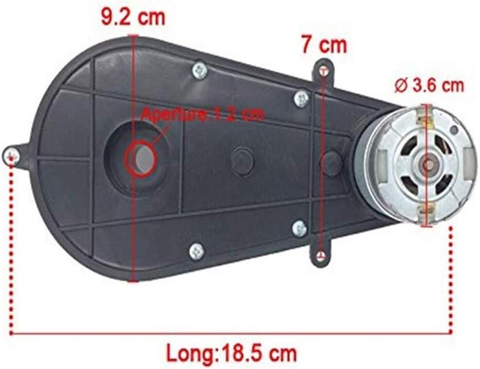 Transform Your Kids Ride-On Car: 12V Modification Kit with Wiring & Motors