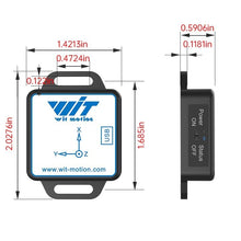Load image into Gallery viewer, Compact 3-Axis IMU Tilt Sensor with Kalman Filter for Accurate Motion Detection