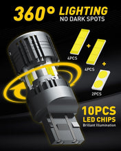 Load image into Gallery viewer, Ultra Bright 7440 LED White Bulbs - Ideal for Reverse, Signal &amp; Parking Lights