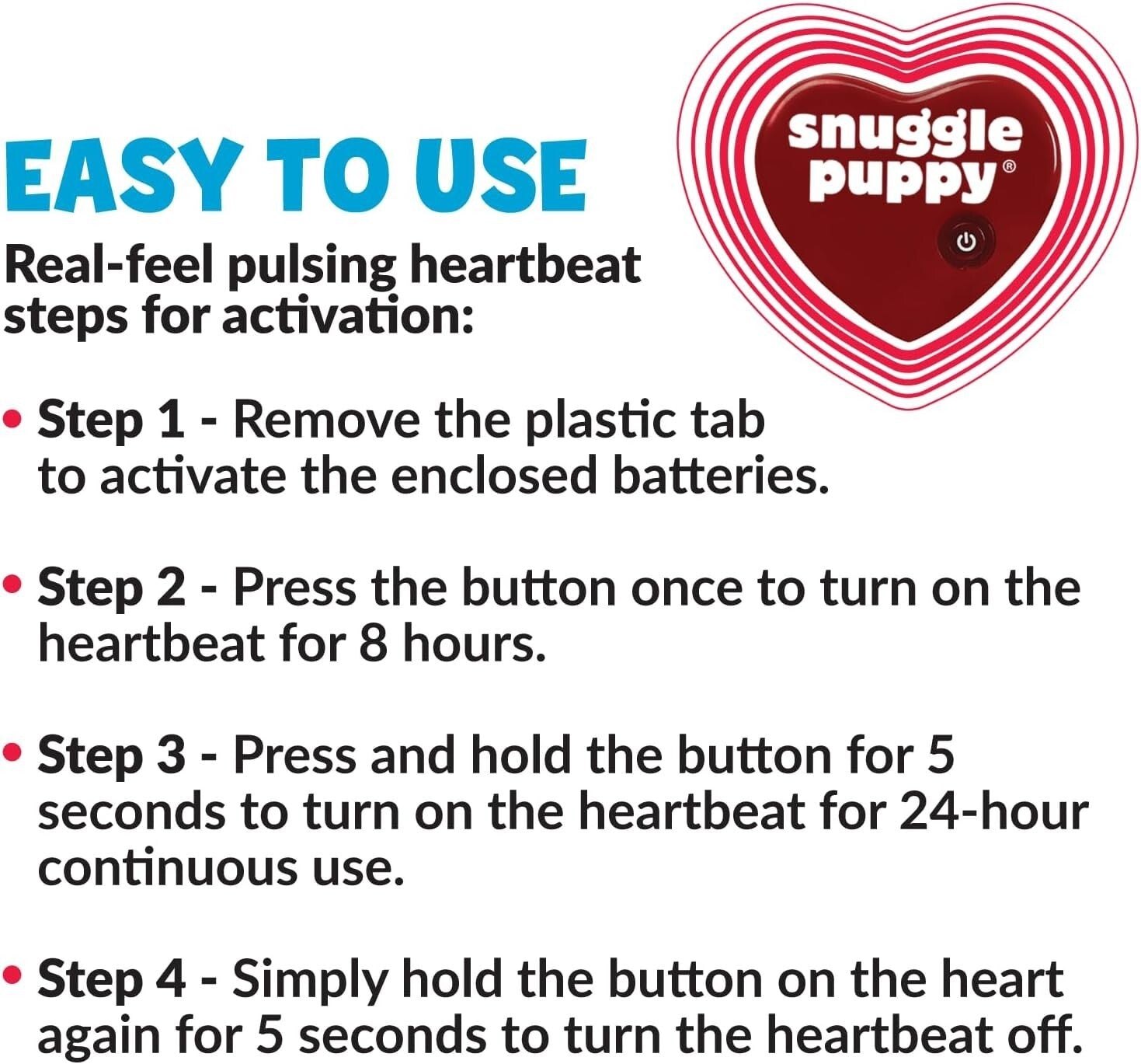 Snuggle Puppy Heartbeat Stuffed Toy - Calming Aid for Anxious Dogs in Golden