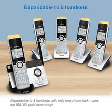 Load image into Gallery viewer, Home Cordless Phone with Speakerphone, Visual Ringer &amp; 2300ft Long Range Feature