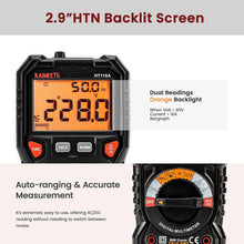 Load image into Gallery viewer, Automotive Digital Multimeter 6000 Counts: Measures Voltage, Current, Resistance